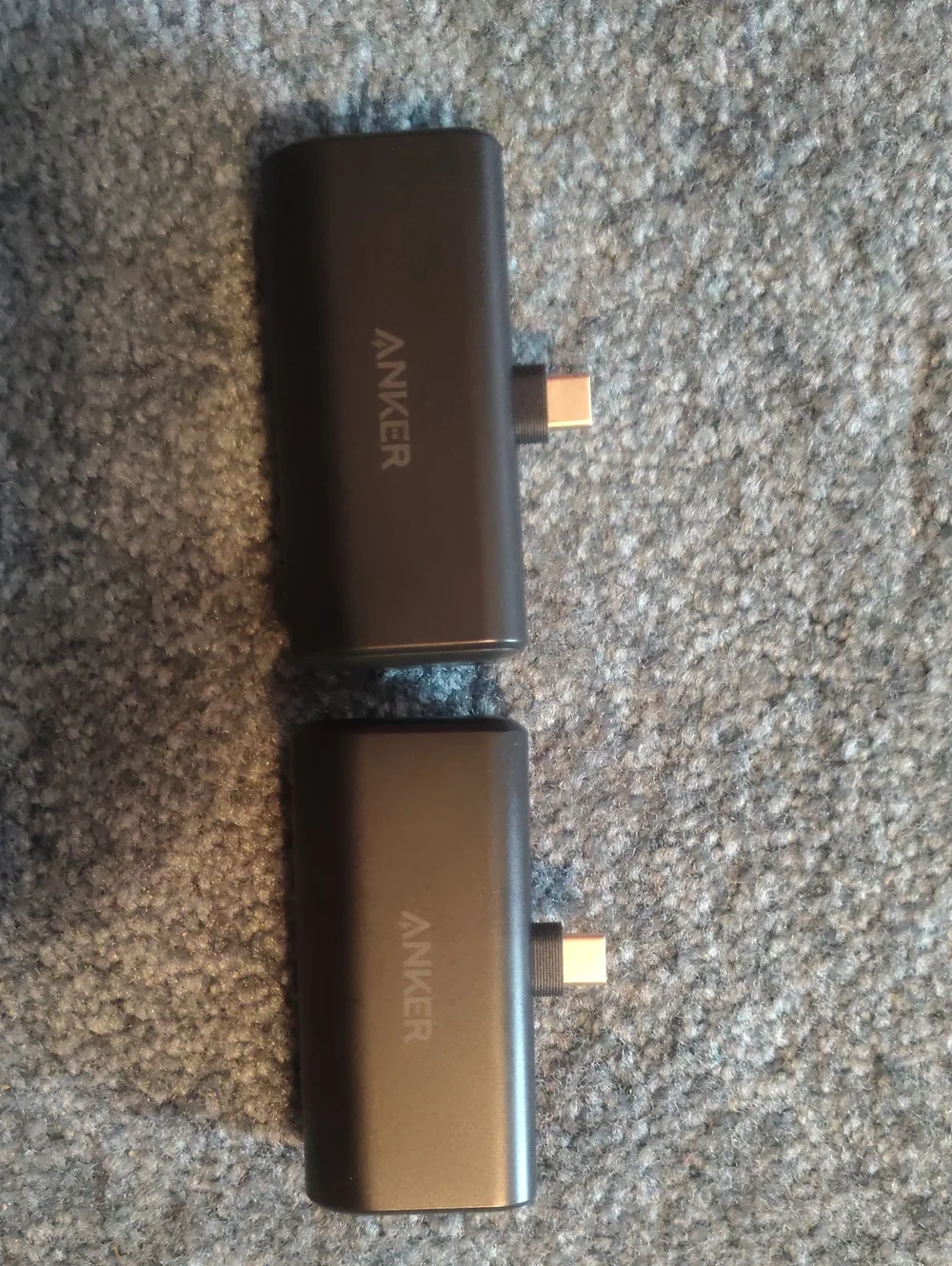 Anker Dual USB-C Plug Adapters in Black